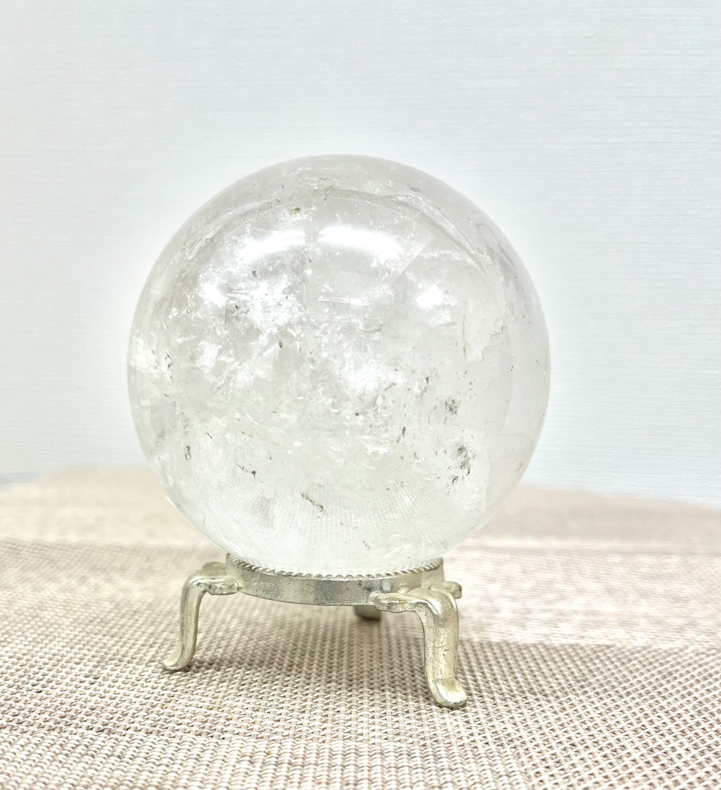 約:236mm 面白く 18125g 超綺麗シトリン水晶丸玉B81D1/879D08B